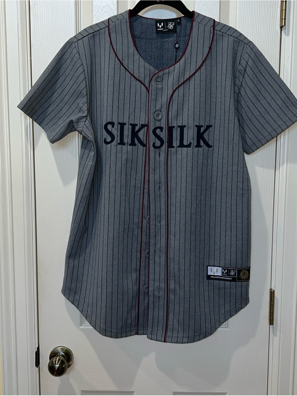 NWT Sik Silk x Messi Mens Jersey Shirt Sz M Lion FIFA Soccer Football World Cup - Picture 4 of 15